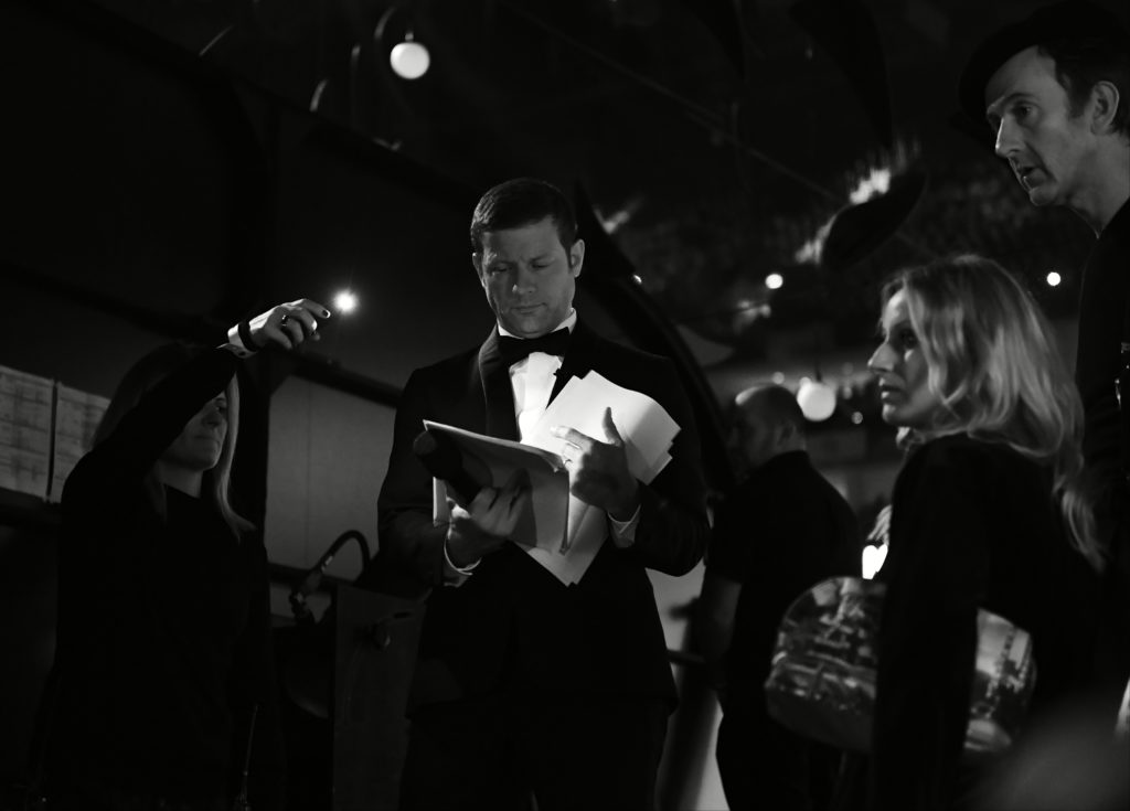 Dermot O'Leary National Television Awards, Backstage,