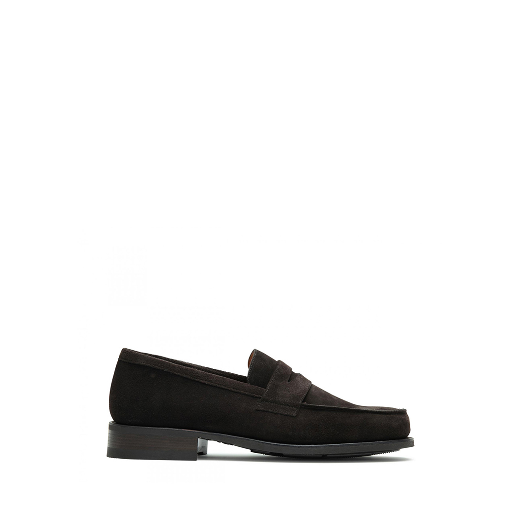 Paraboot Dax - Chocolate Suede Loafer