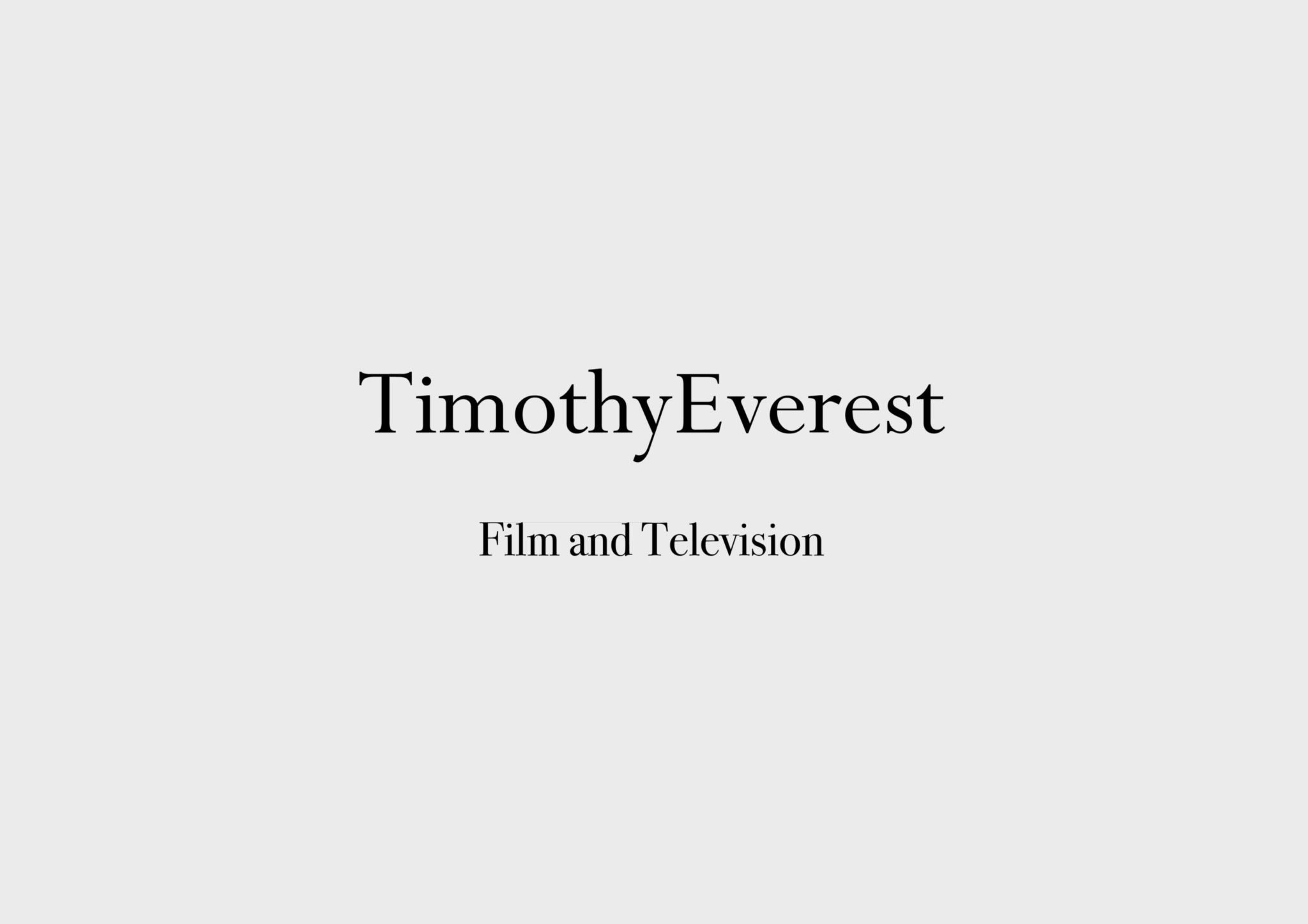 Timothy Everest -FILM AND TV new pages2