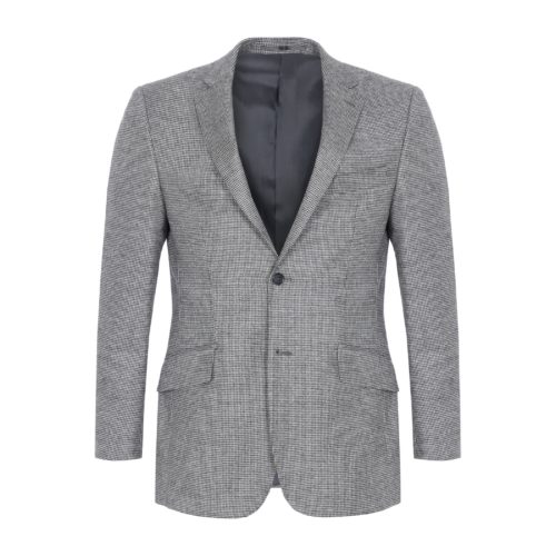 Puppy Tooth Wool Cashmere House Block Suit Jacket