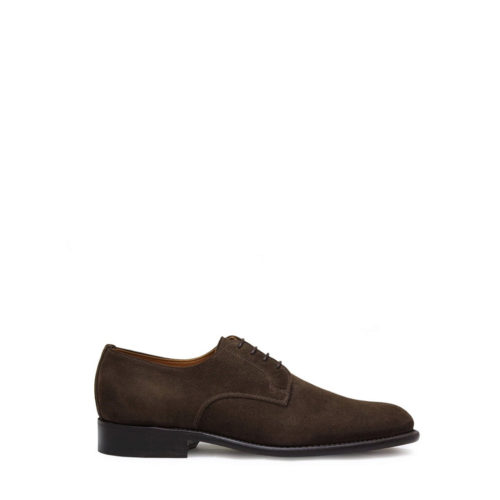 Sanders | Athens – Chocolate Suede Plain Gibson