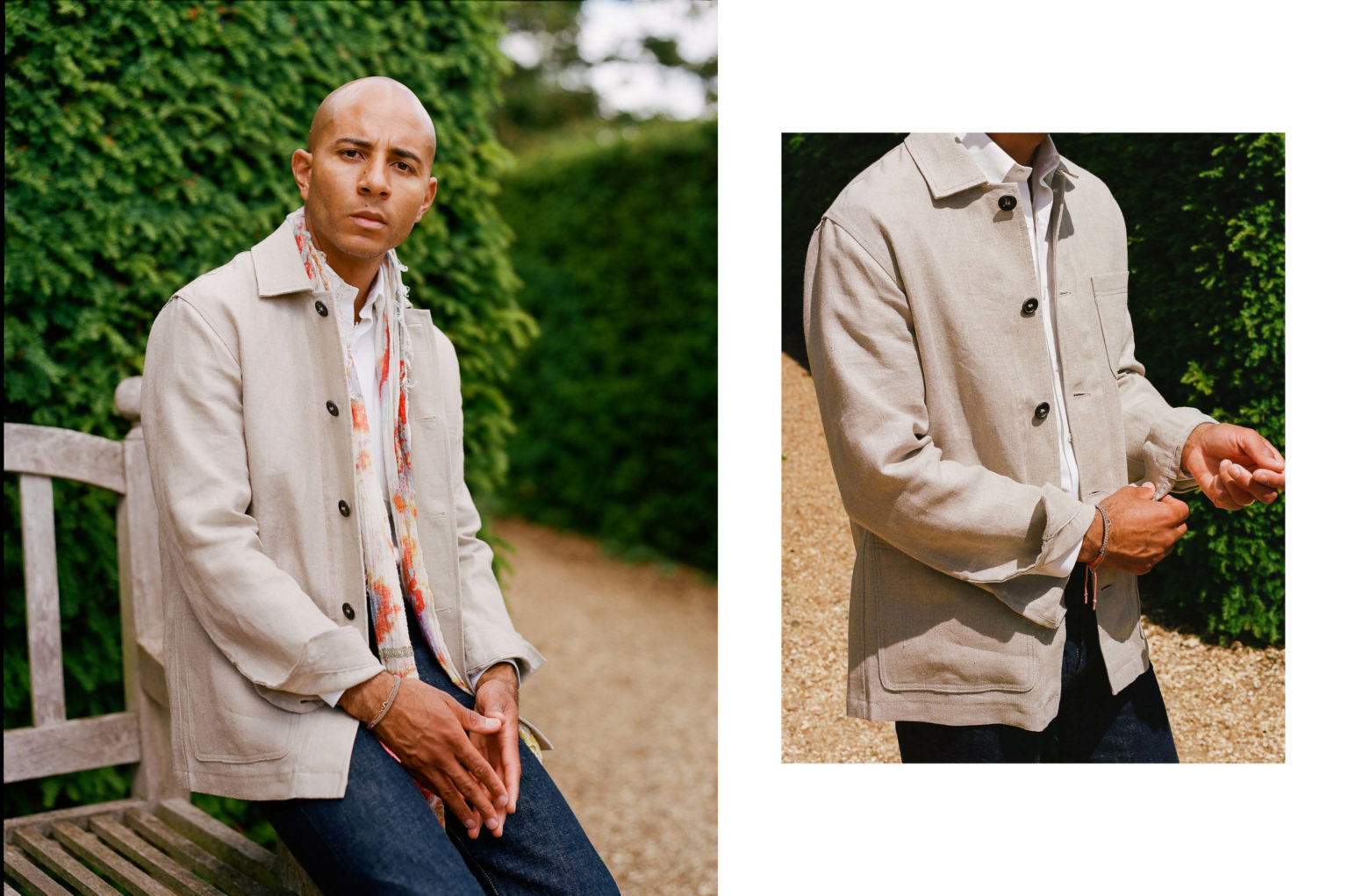 The Natural Washed Linen Work Jacket – Timothy Everest